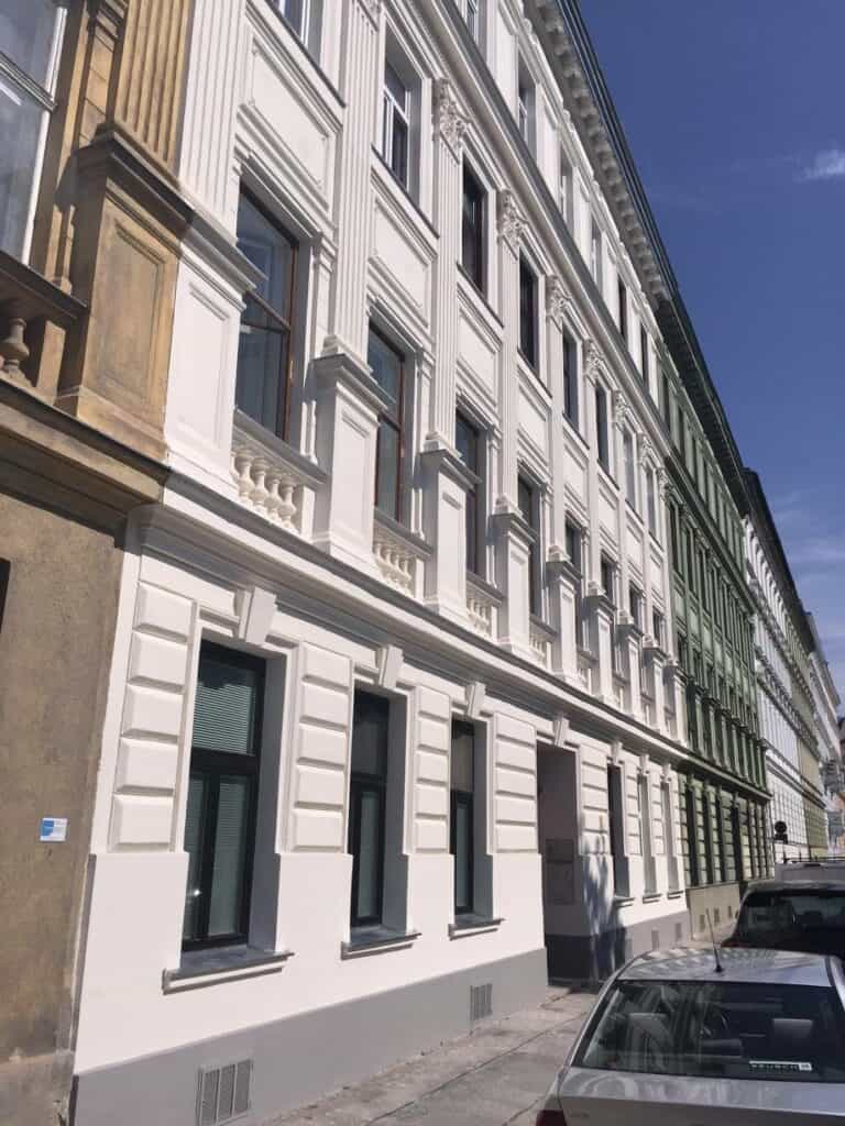 1200 wien i wasnergasse 7 , fassadensanierung